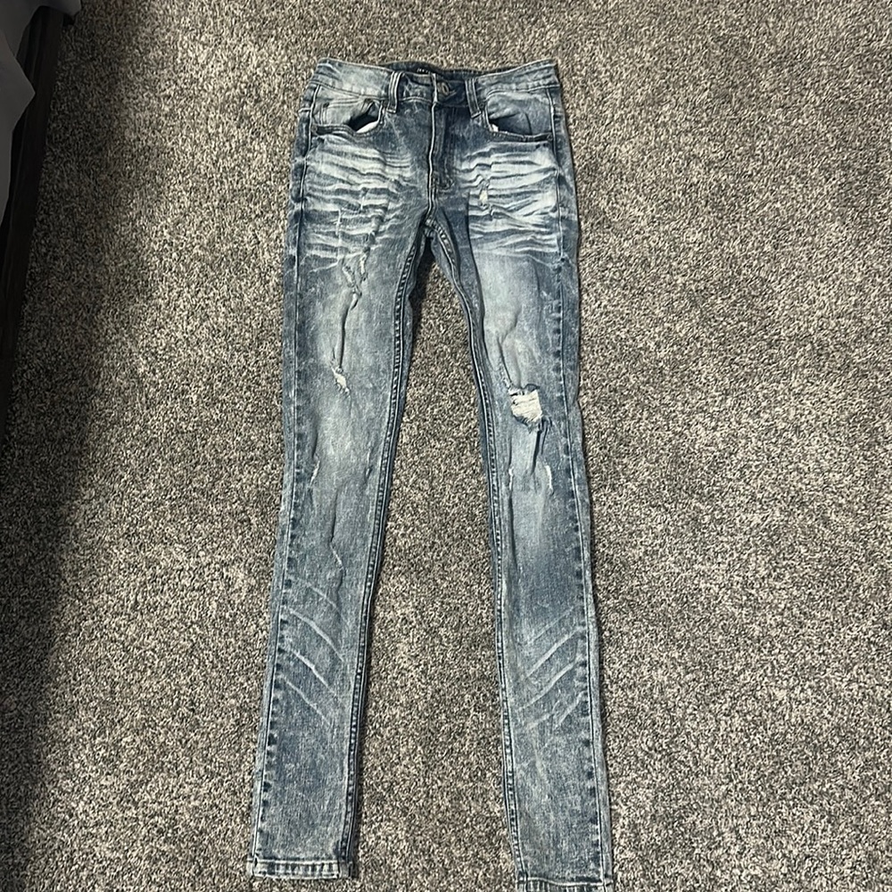 Brand: Serenede Size: 28 Jeans: Blue denim